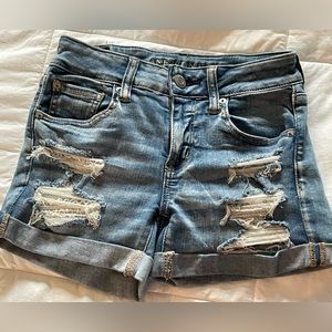American Eagle Jean Shorts size 4